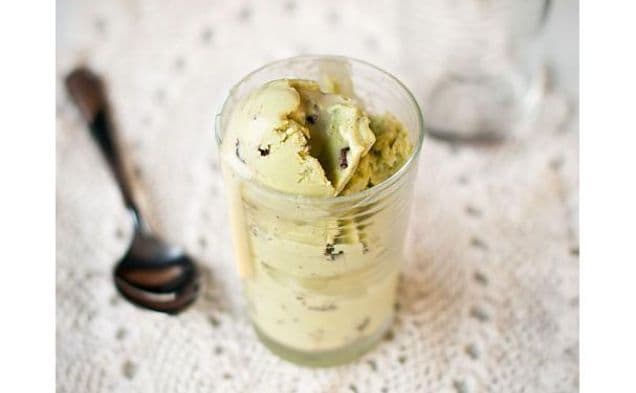 Avocado Chocolate Bits Frozen Yogurt