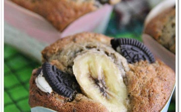 Banana & Oreo Muffin