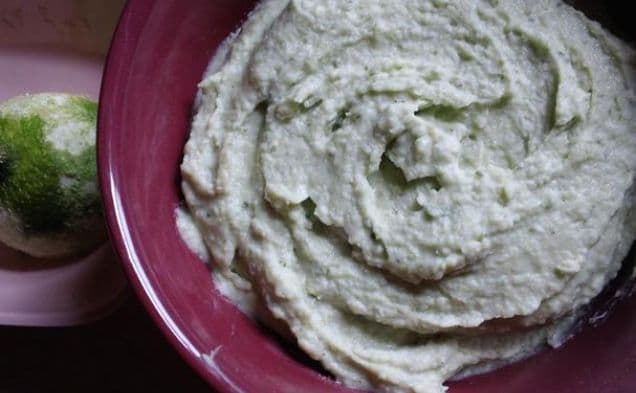 Basil Lime White Bean Hummus