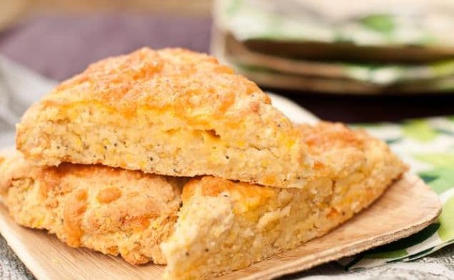 Cheesy Potato Corn Scones