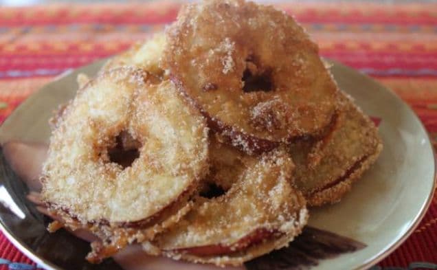 Cinnamon Sugar Fried Apples