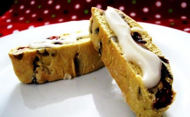 Cranberry Orange Biscotti