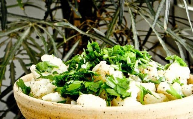 Egyptain Cauliflower Side Salad
