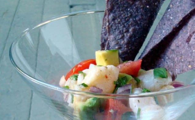 Fresh and Simple Swai Ceviche