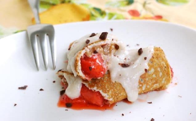 Gluten Free Quinoa and Corn Flour Crepes