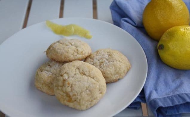 Vegan Lemon Cookies